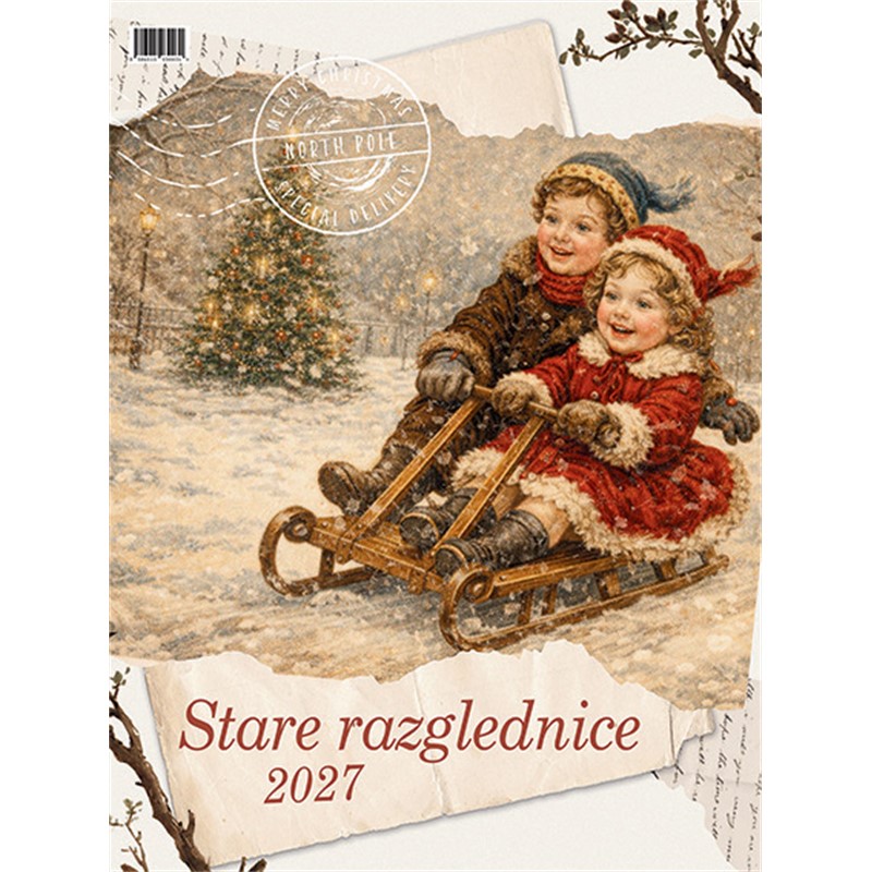 Stare razglednice 2027 - velik koledar