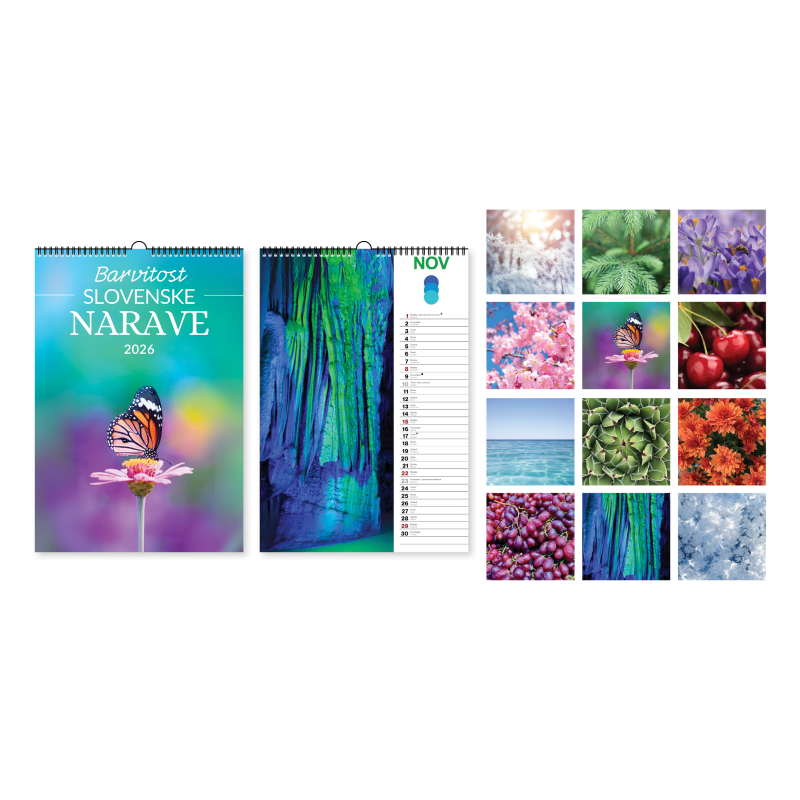 Barvitost slovenske narave 2026