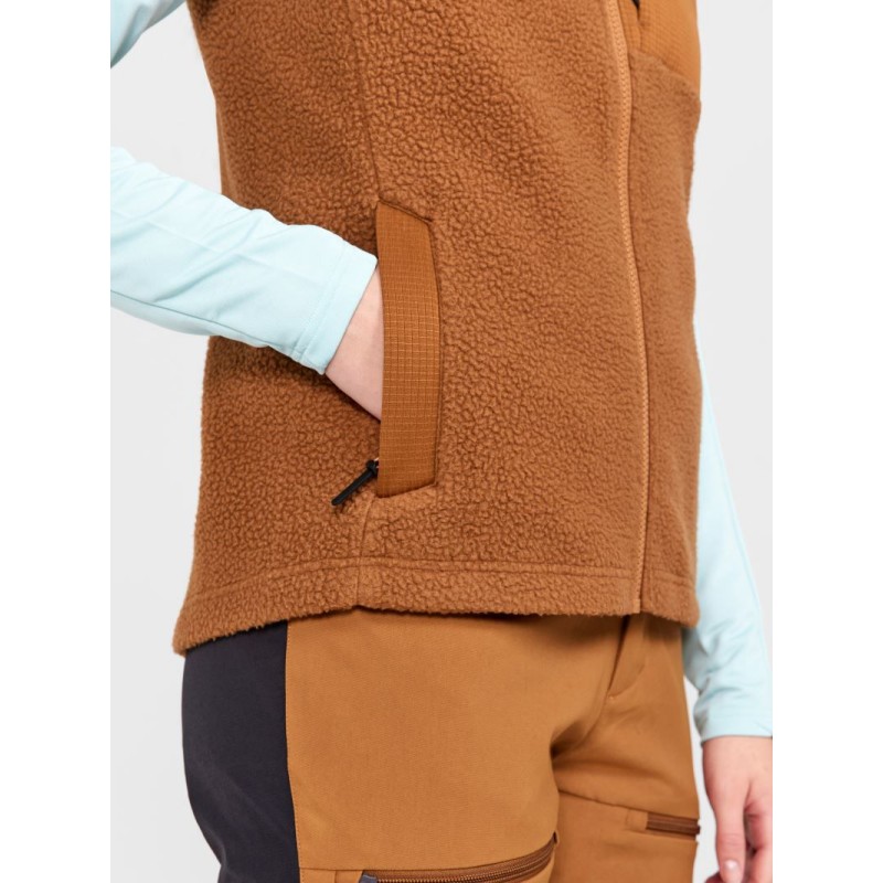 Ženski flis brezrokavnik Craft ADV Explore Pile