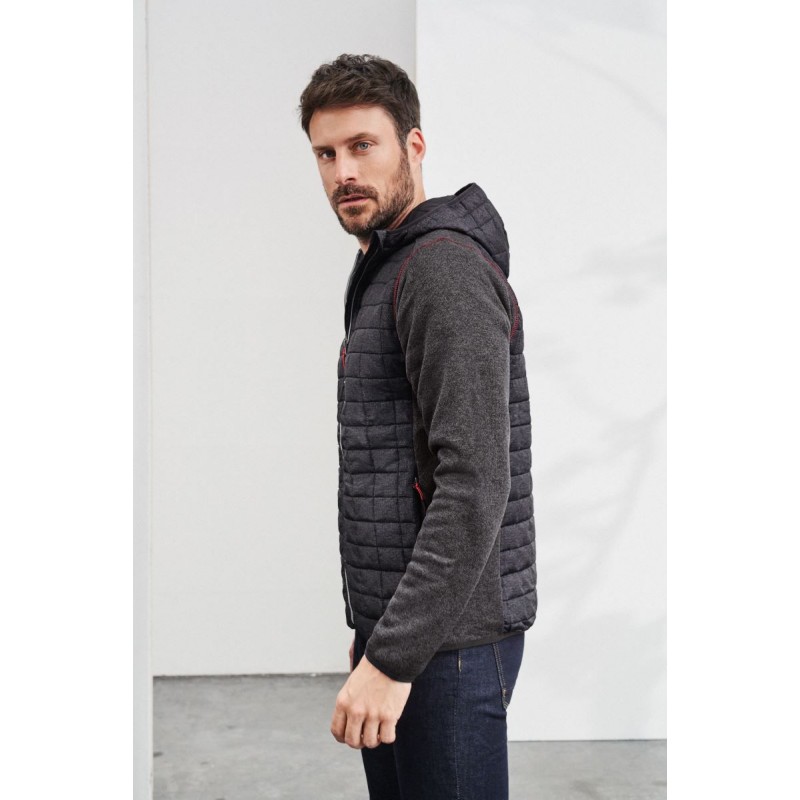 Moška hibridna jakna s kapuco Daiber JN772