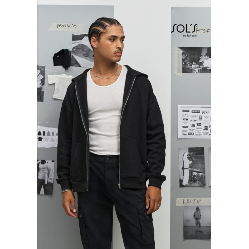 Težka unisex jopica s kapuco SOL'S JELO