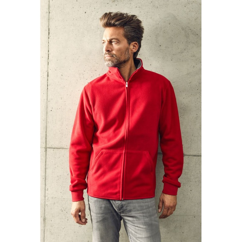 Moška dvojna flis jopa Promodoro PD7971