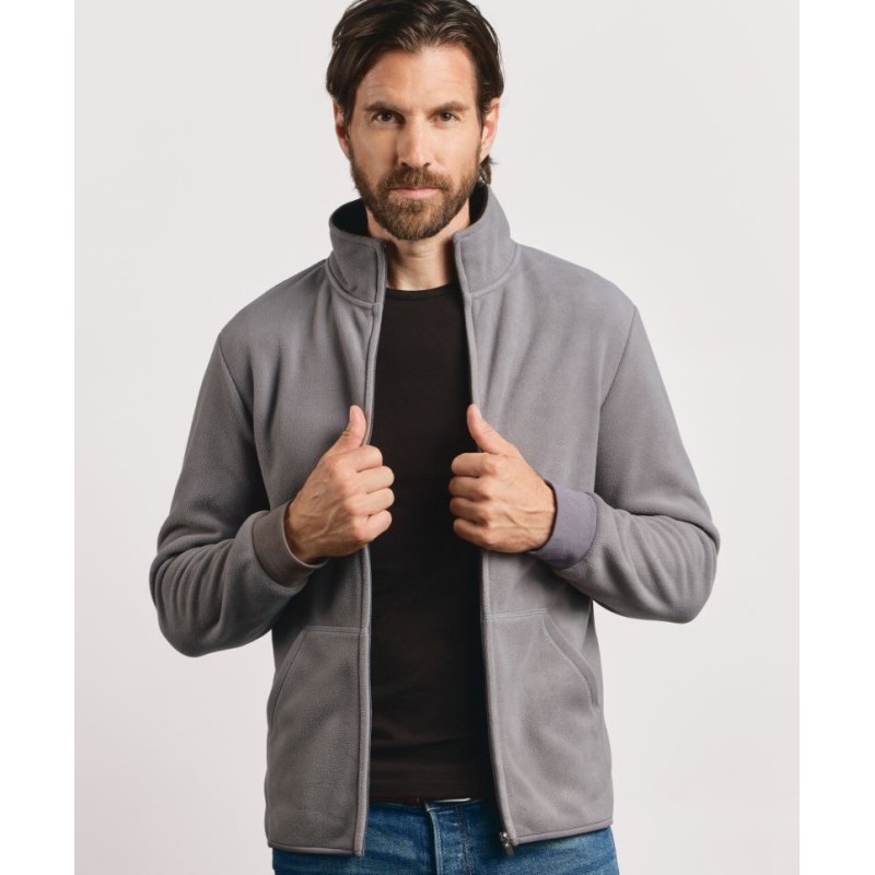 Moška dvojna flis jopa Promodoro PD7971