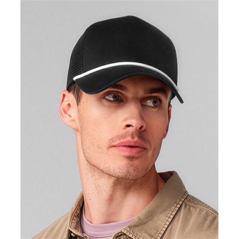  Unisex mrežasta kapa s šiltom Beechfield B633 Rope