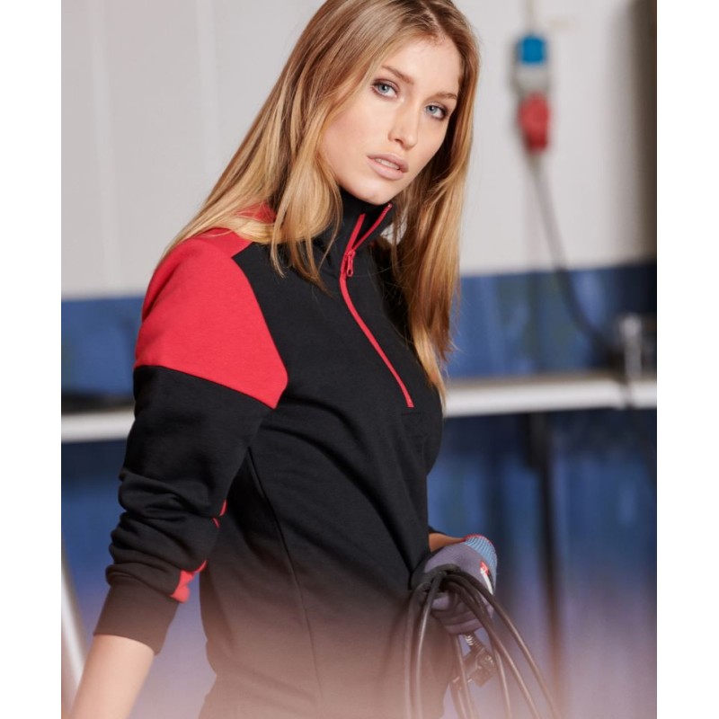 Unisex delovni pulover Printer Prime Halfzip