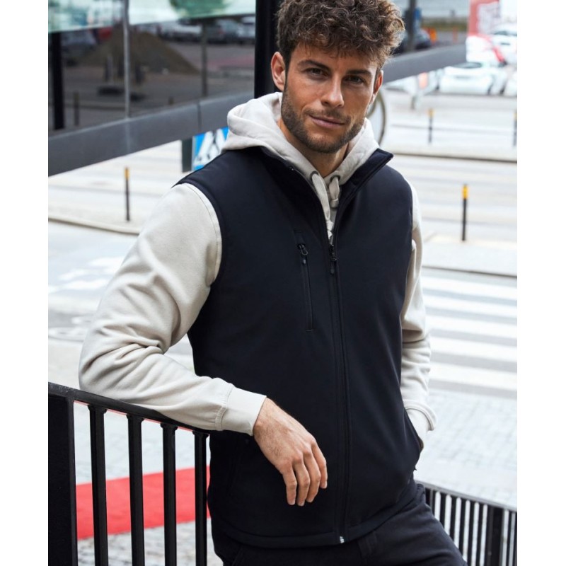 Poški podložen brezrokavnik Clique Padded Softshell Vest Men