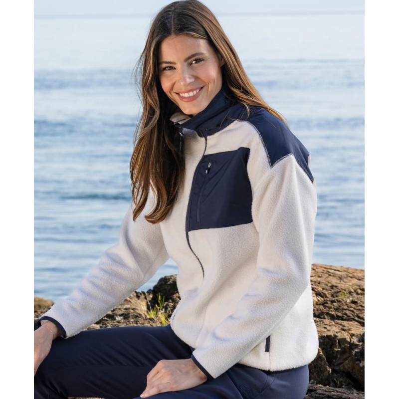 Ženska flis jakna Cutter&Buck Cascade Sherpa Women