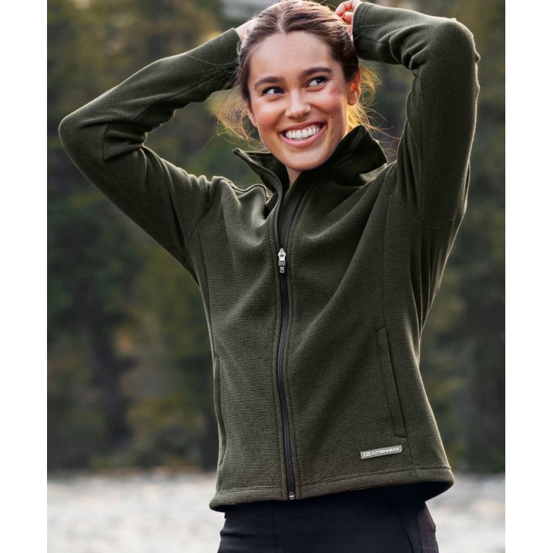 Ženska posebna flis jakna Cutter&Buck Hunts Flis Jacket Women