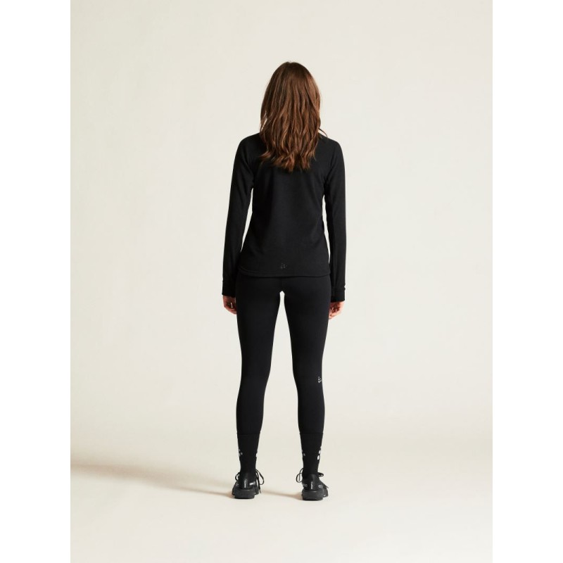 Ženski flis pulover s 1/4 zadrgo Craft CORE Explore