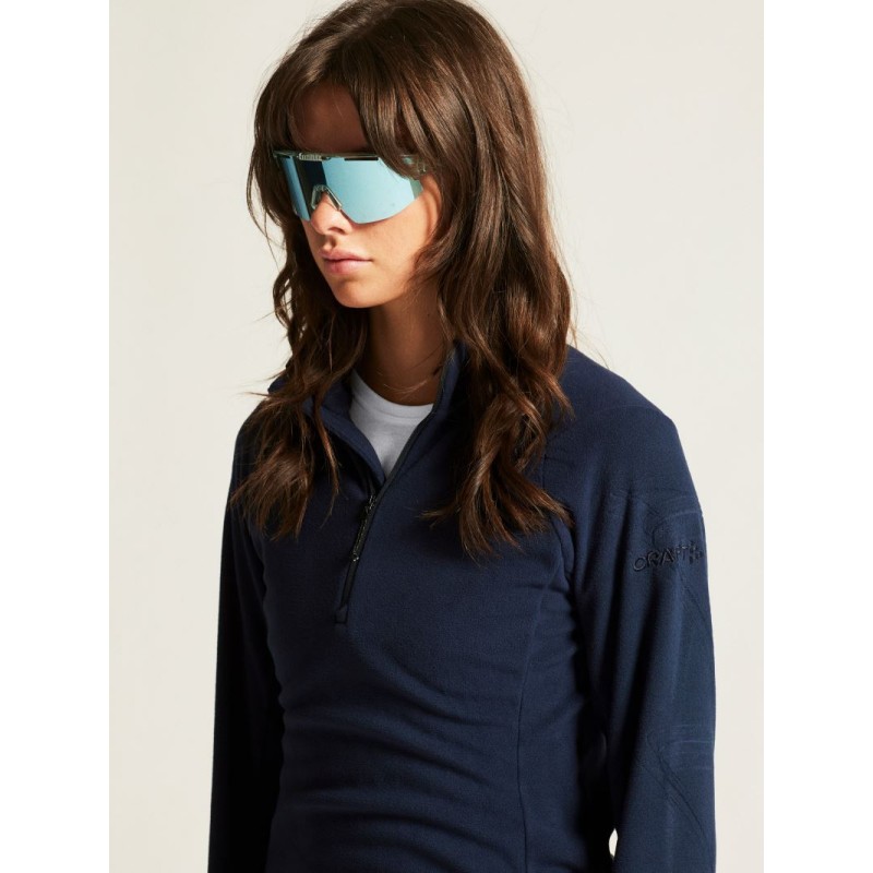 Ženski flis pulover s 1/4 zadrgo Craft CORE Explore