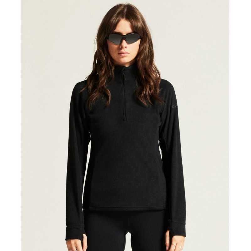 Ženski flis pulover s 1/4 zadrgo Craft CORE Explore