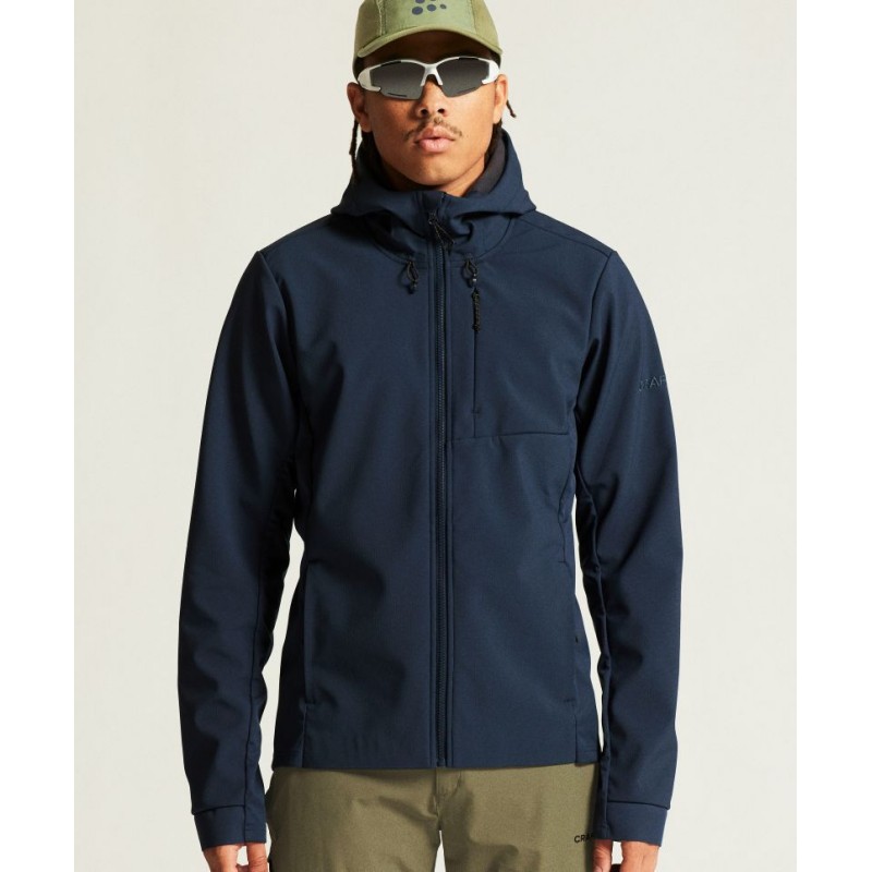 Moška softshell jakna s kapuco Craft ADV Explore 2.0 Softshell