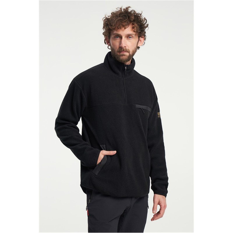 Moški premium flis pulover Tenson Yoke Half zip M