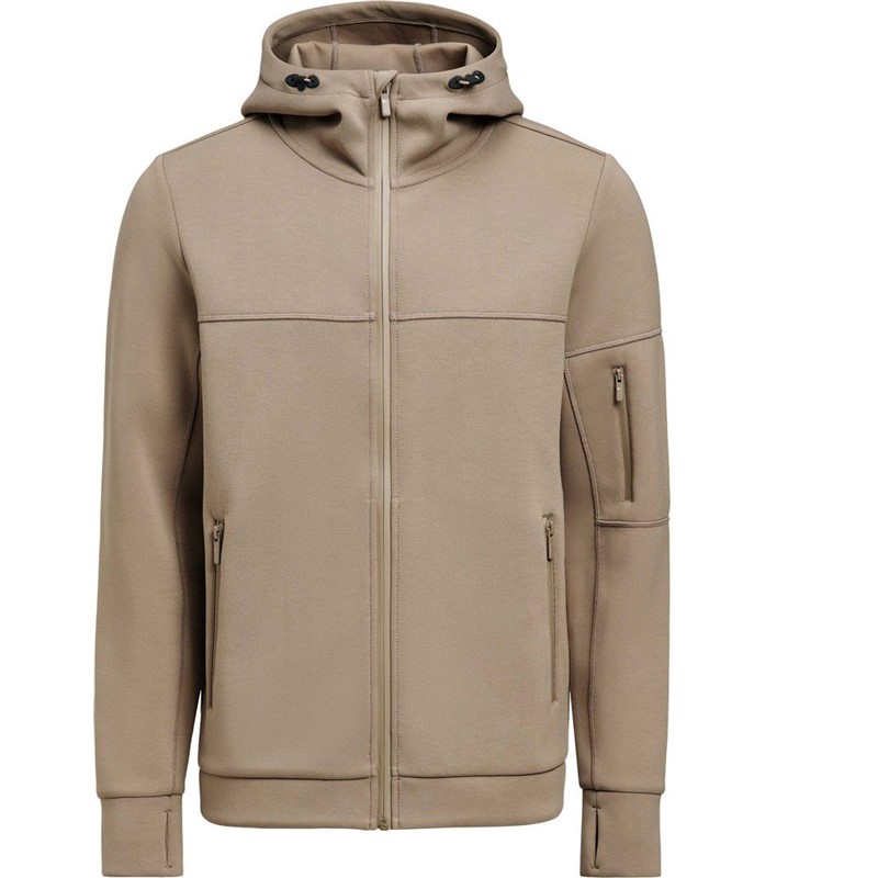 Moška raztegljiva flis jakna s kapuco James Harvest Montana Midlayer