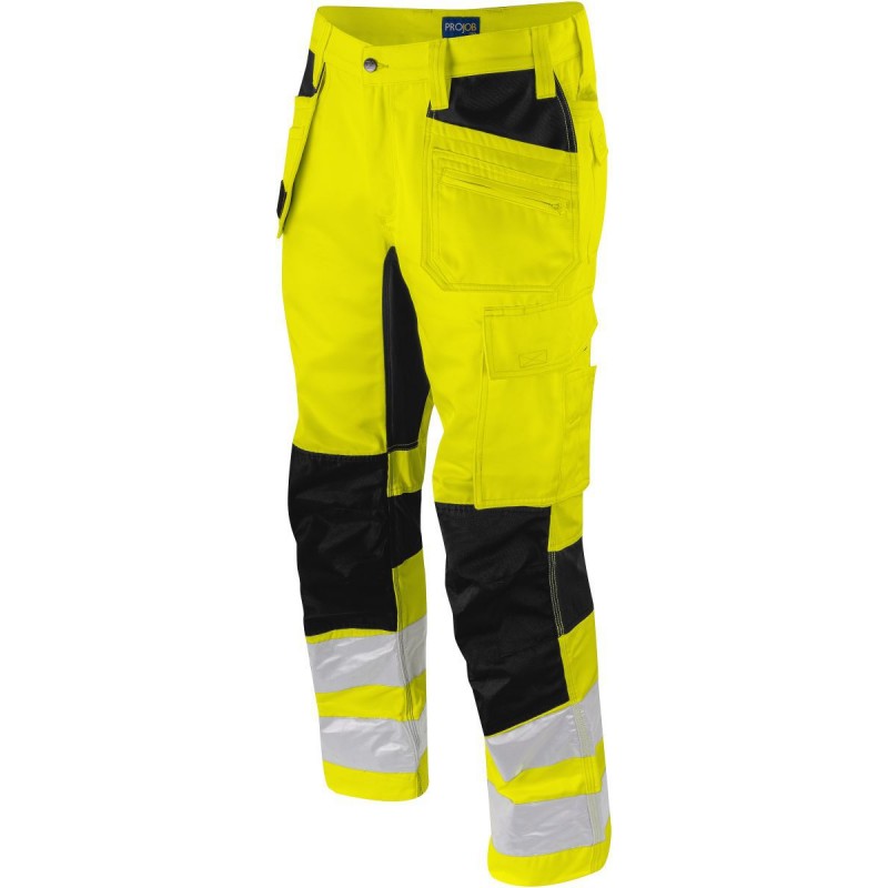 Moške odsevne delovne hlače PROJOB 6570