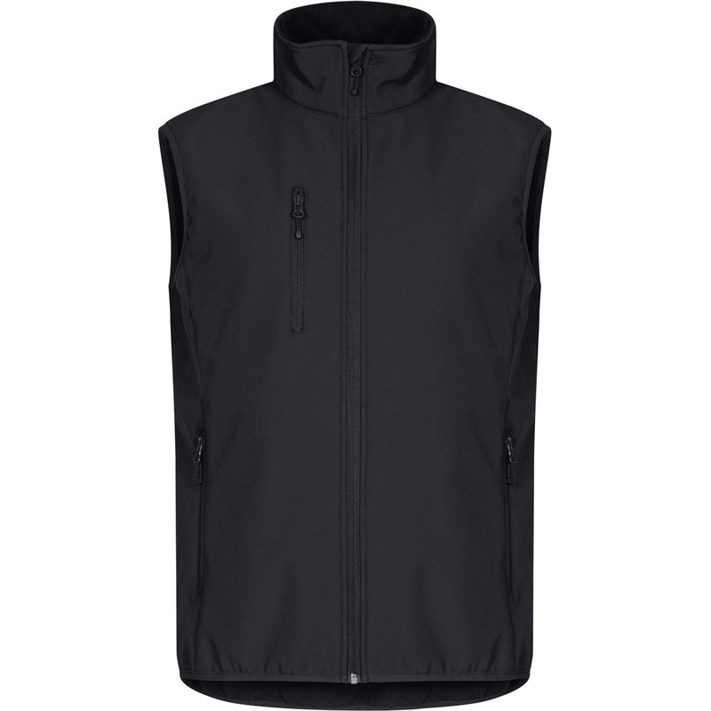 Moški 3 slojni softshell brezrokavnik Clique Classic Softshell Vest M
