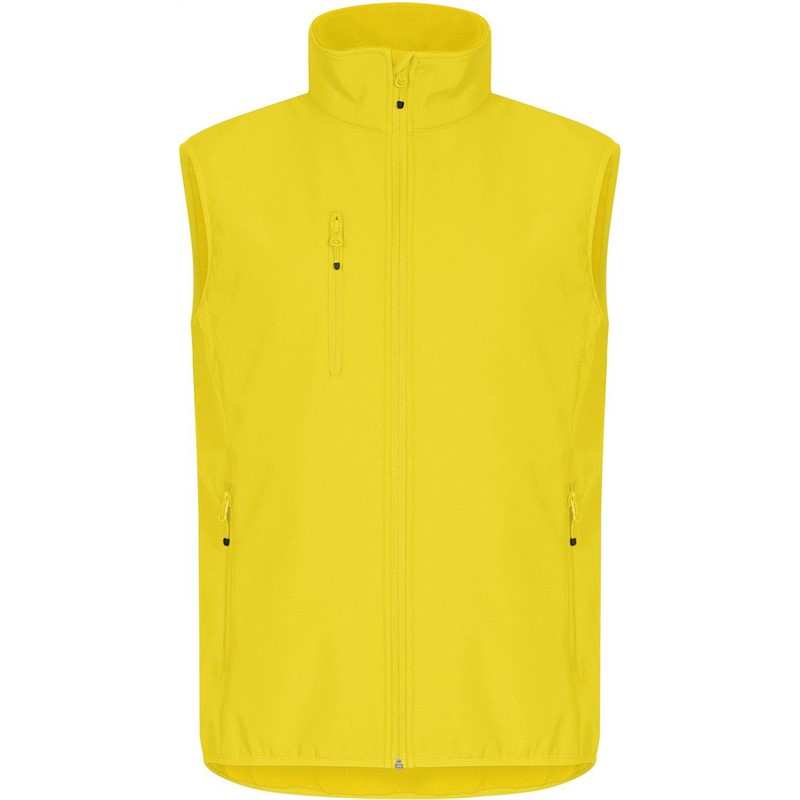 Moški 3 slojni softshell brezrokavnik Clique Classic Softshell Vest M
