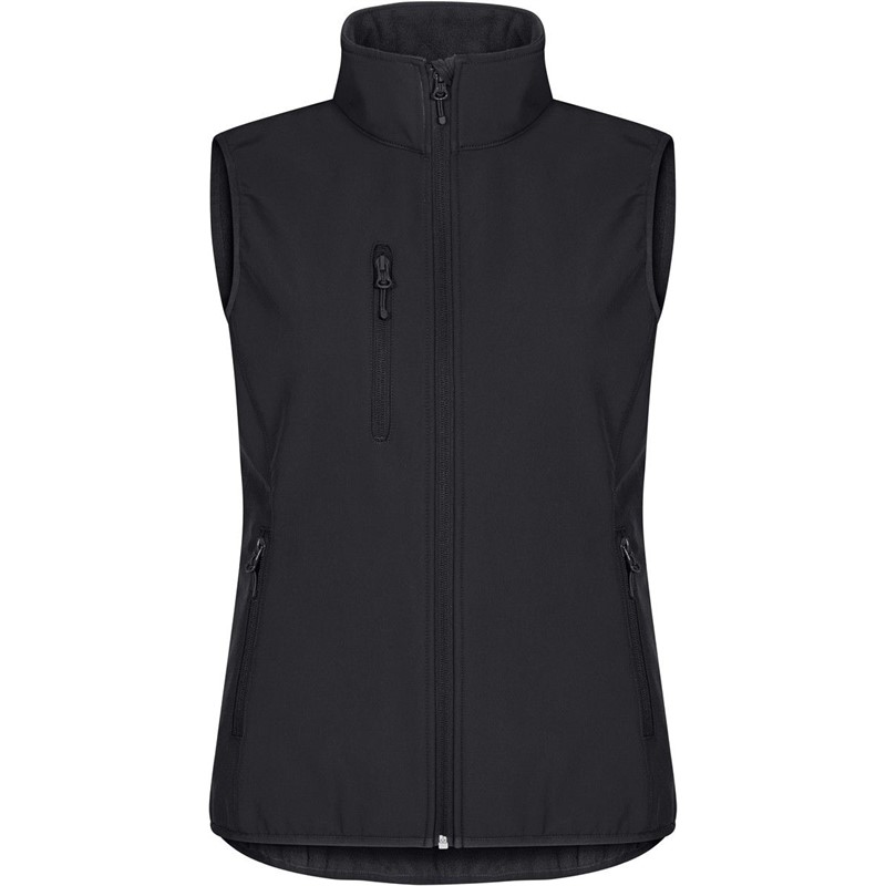 Ženski 3 slojni softshell brezrokavnik Clique Classic Softshell Vest W