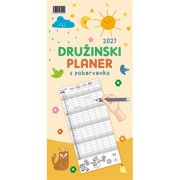 Družinski planer 2027