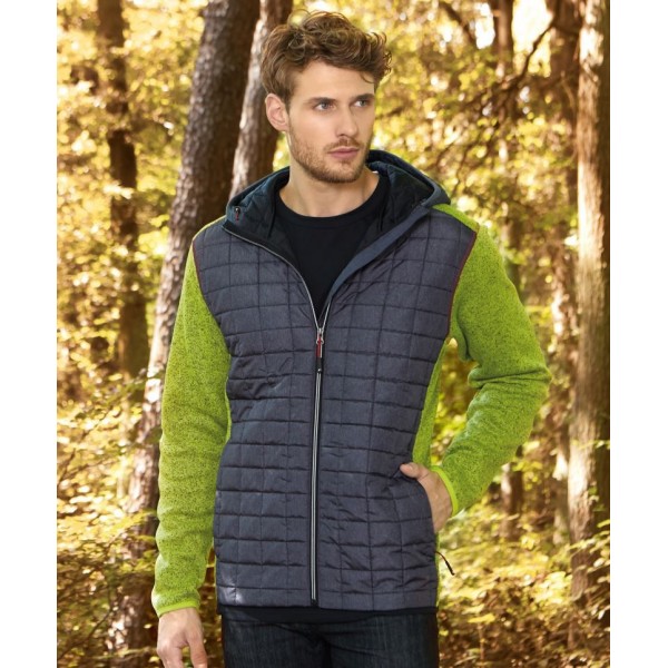 Moška hibridna jakna s kapuco Daiber JN772