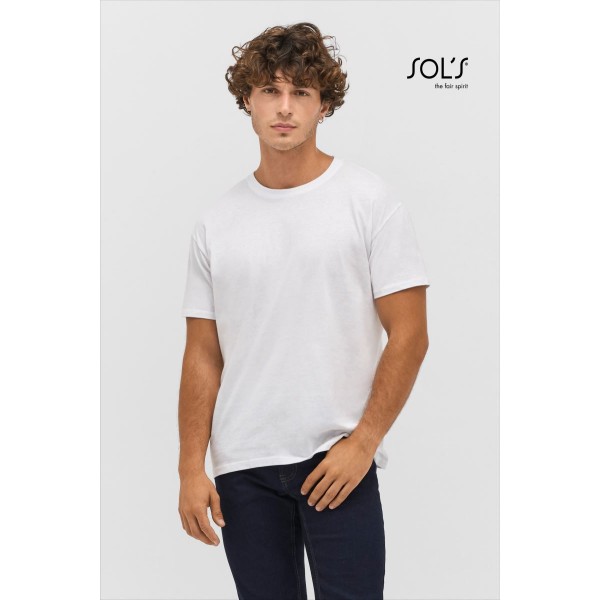 Ugodna bombažna daljša kratka majica SOLS'S TITAN