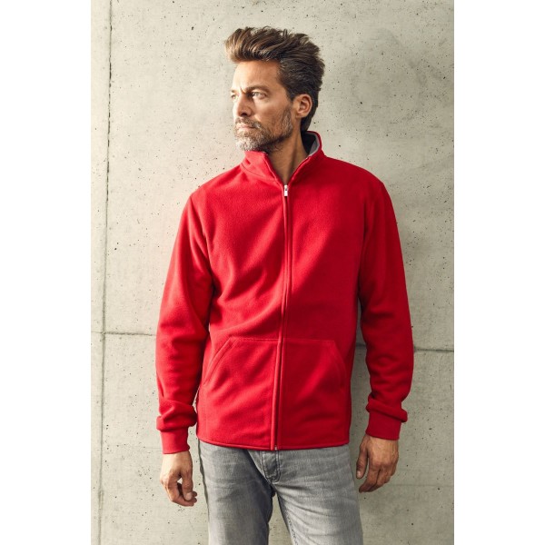 Moška dvojna flis jopa Promodoro PD7971