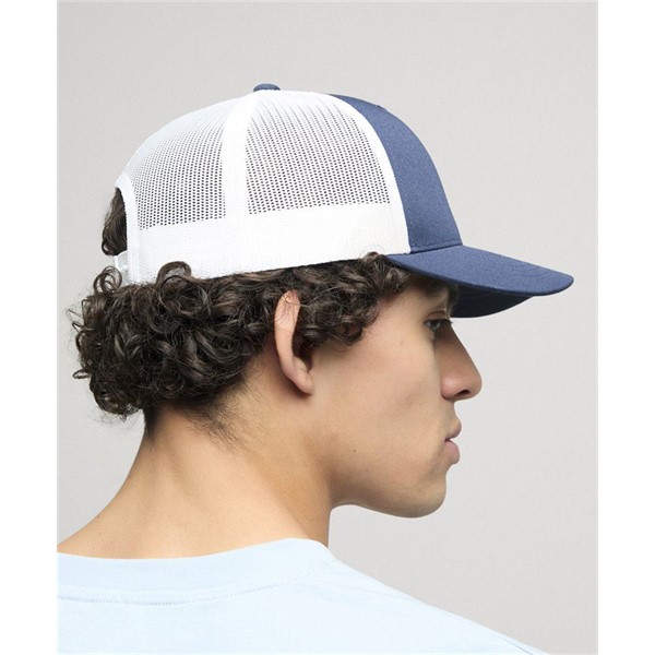 Unisex dvobarvna mrežasta kapa Flexfit 6606TNU 2-Tone Trucker