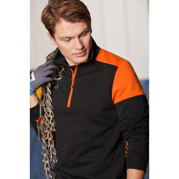 Unisex delovni pulover Printer Prime Halfzip