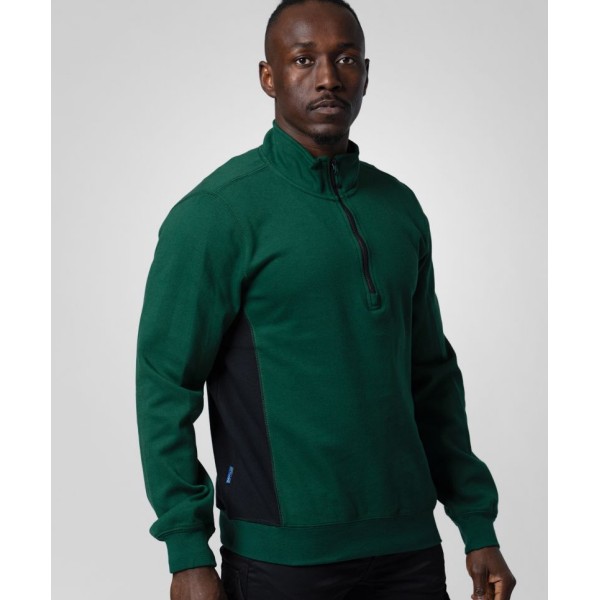 Unisex delovni pulover s 1/4 zadrgo PROJOB 2128