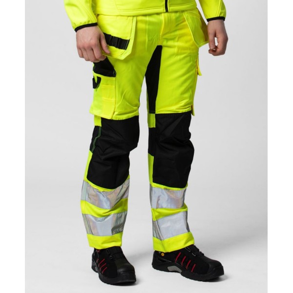 Moške odsevne delovne hlače PROJOB 6570