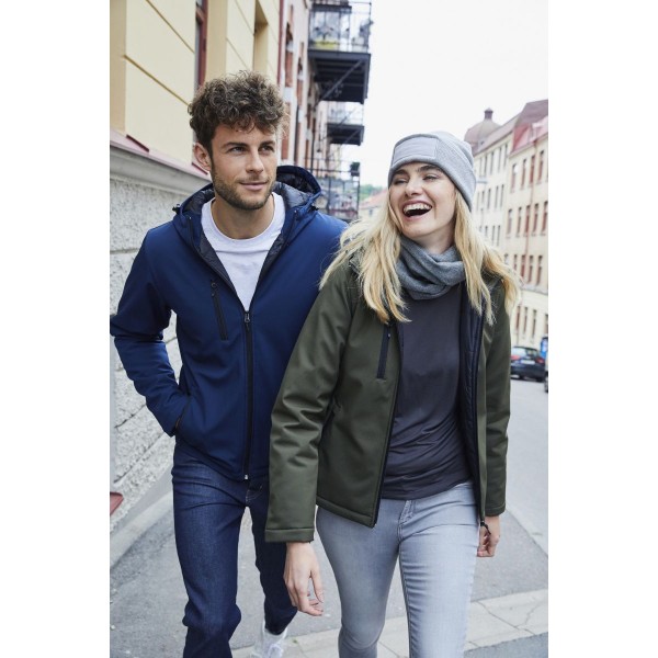 Ženska softshell jakna Clique Padded Hooded Softshell Women