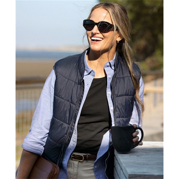 Ženski lahek prešit brezrokavnik Cutter & Buck Mount Adams Light Vest Wmn