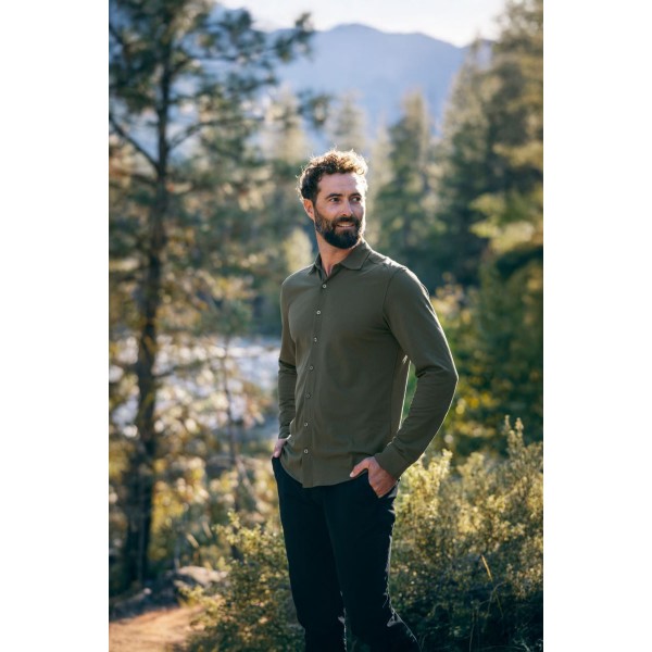 Moška elastična srajca Cutter&Buck Advantage Shirt