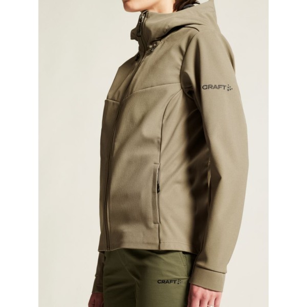 Ženska softshell jakna s kapuco Craft ADV Explore 2.0 Softshell