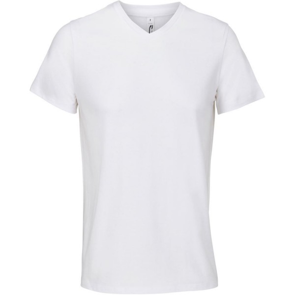 Moška bombažna kratka majica Sol's Regent V-neck