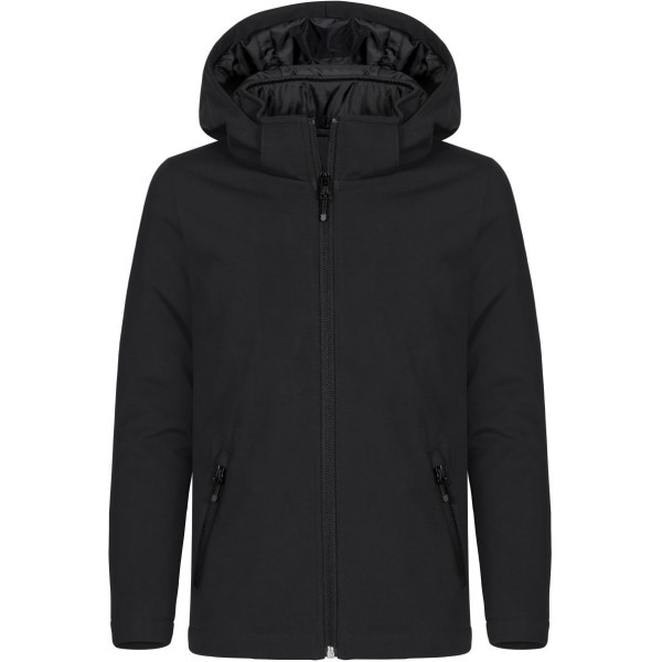 Otroška topla softshell jakna Clique Padded Hooded Softshell Junior