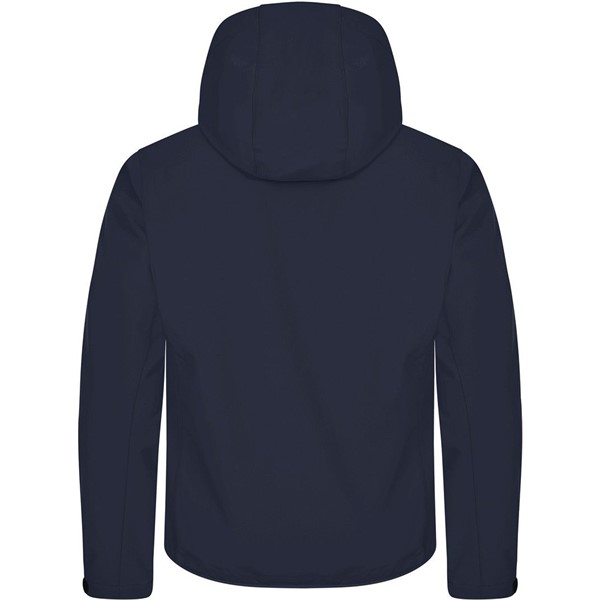 Moška 3 slojna softshell jakna s kapuco Clique Classics Softshell Hoody M