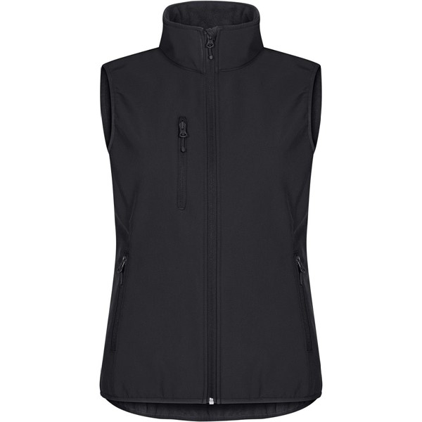 Ženski 3 slojni softshell brezrokavnik Clique Classic Softshell Vest W