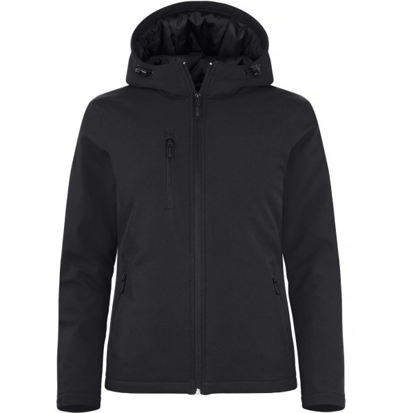 Ženska softshell jakna Clique Padded Hooded Softshell Women