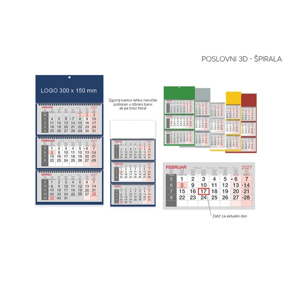 Poslovni 3D - špirala