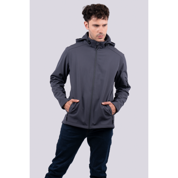 Ugodna moška softshell jakna s kapuco LEGEND CLASSICS LE820