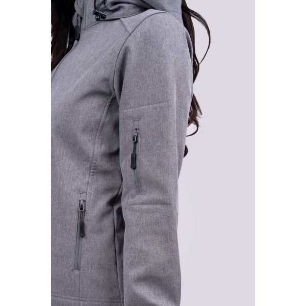 Ugodna ženska softshell jakna s kapuco LEGEND CLASSICS LE821