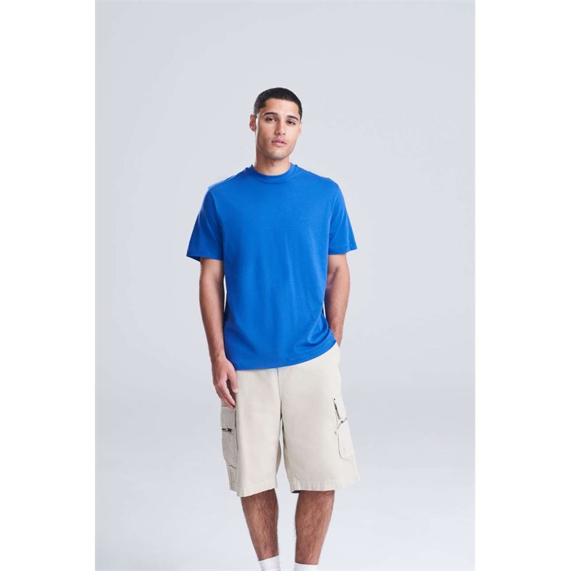 Gladka bombažna unisex kratka majica AWDis AT002