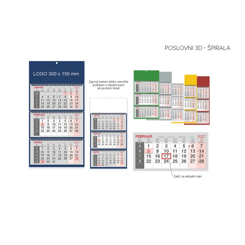 Poslovni 3D - špirala
