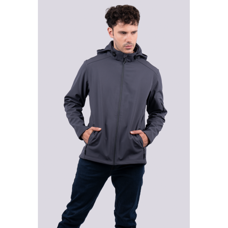 Ugodna moška softshell jakna s kapuco LEGEND CLASSICS LE820