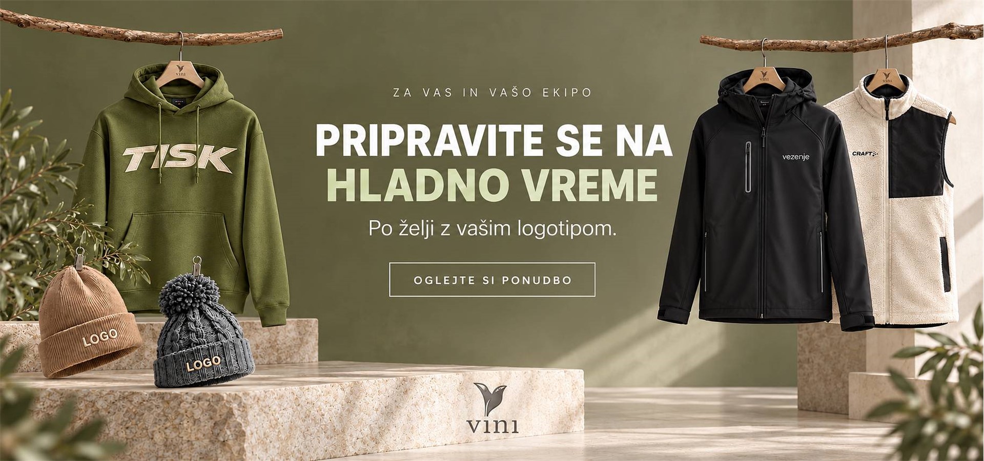 Promocijski tekstil, vezenje, tisk