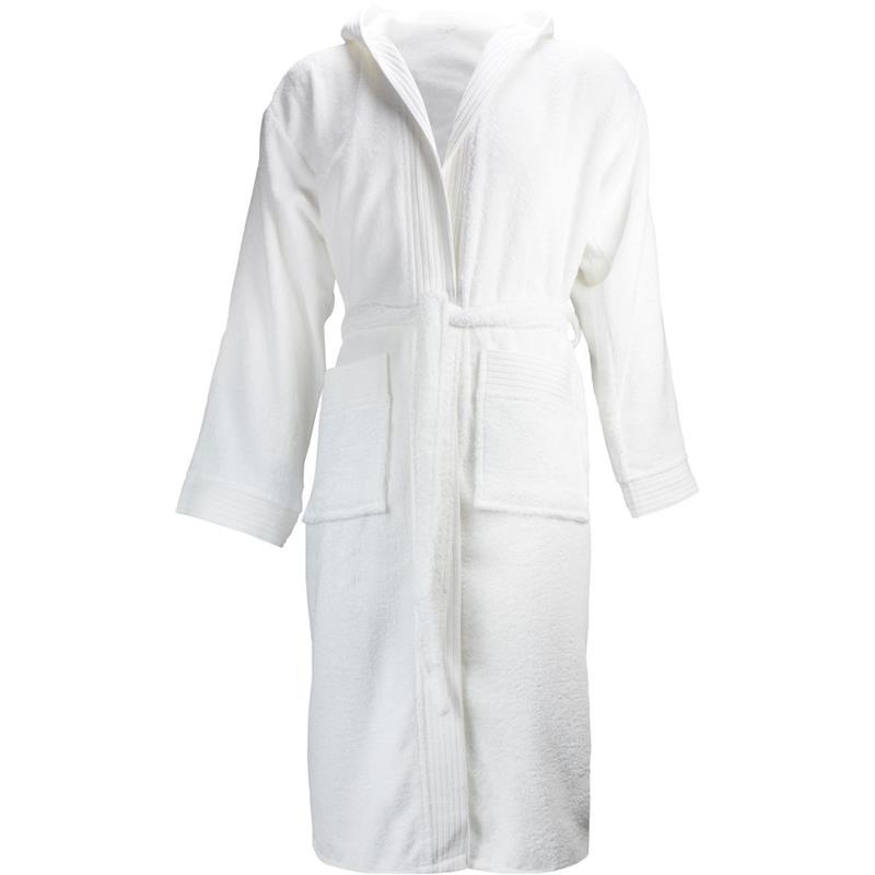 The One Towelling Bathrobe hooded