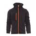 Steel grey melange/fluorescent orange