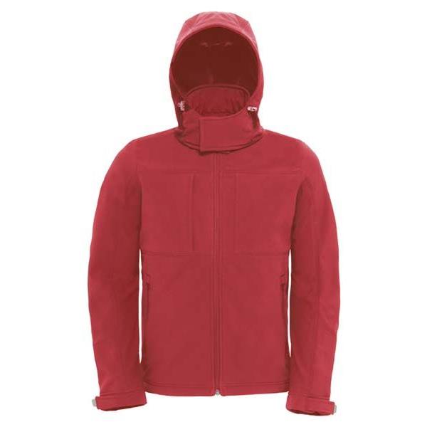 B&C Hooded Softshell / men
