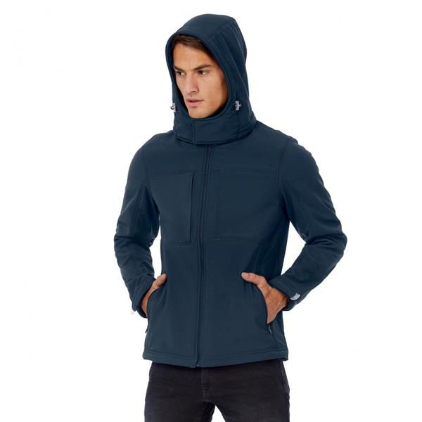 B&C Hooded Softshell / men